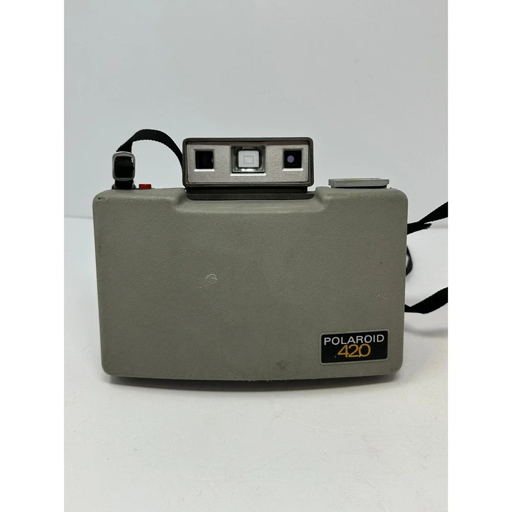 Polaroid 420 Automatic‎ Land Camera Vintage Folding Bellows Instant Film Camera